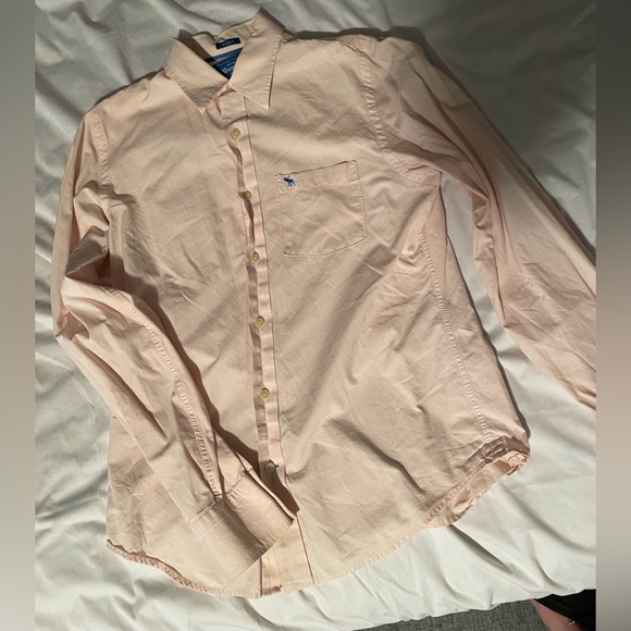 Abercrombie & Fitch muscle button down XL - Picture 2 of 4